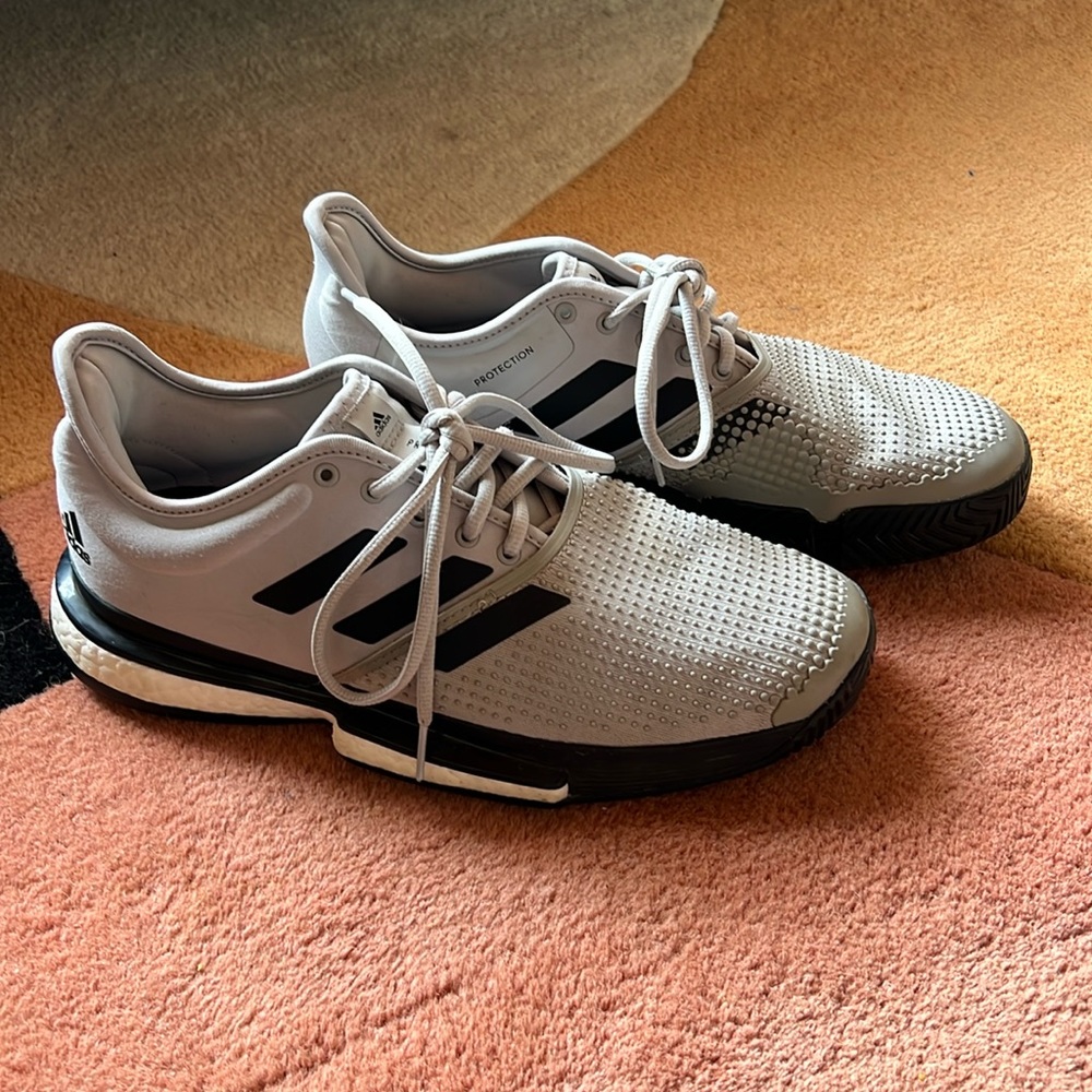 Adidas Primeblue Men’s Grey Sneaker Size 10